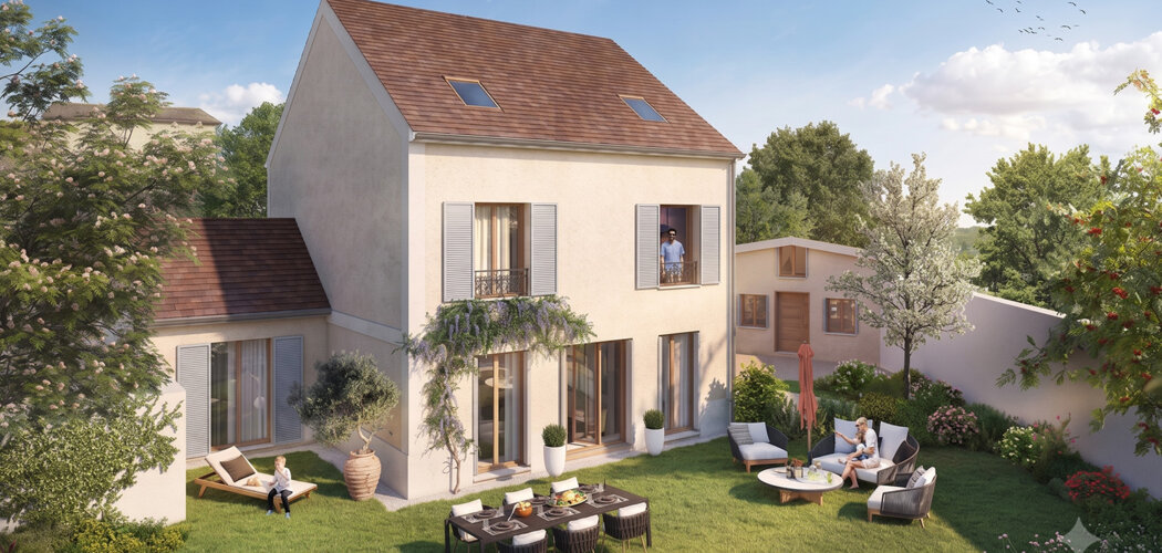Programme immobilier neuf LES ALLEES DE GRIGNON - Thiverval-Grignon résidence verdoyante proche Versailles et ligne N (78850) - Référence : 17927