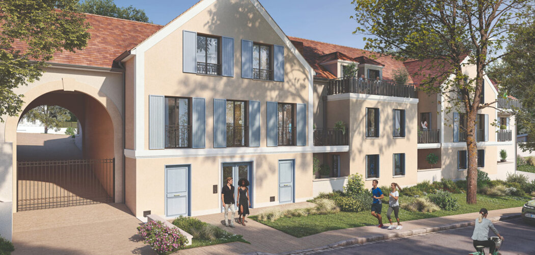 Programme immobilier neuf LES ALLEES DE GRIGNON - Thiverval-Grignon résidence verdoyante proche Versailles et ligne N (78850) - Référence : 17927