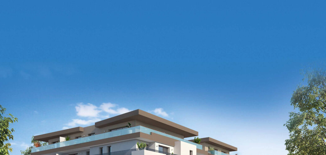 Programme immobilier neuf Le Trio -  Thonon-les-Bains : 48 appartements neufs du 2 au 5 pièces à l’entrée de la ville (74200) - Référence : 15013