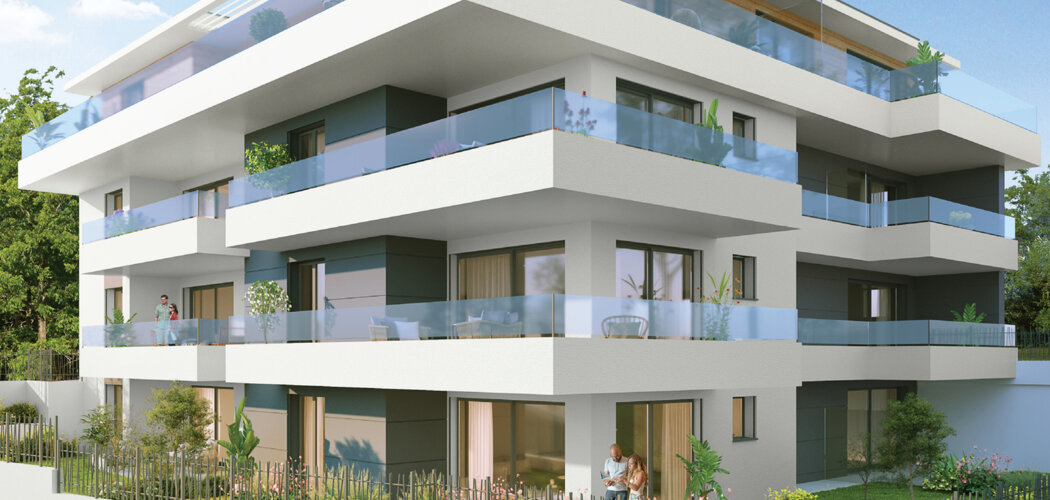 Programme immobilier neuf Le 57 - Thonon-les-Bains à deux pas  de la gare (74200) - Référence : 13146