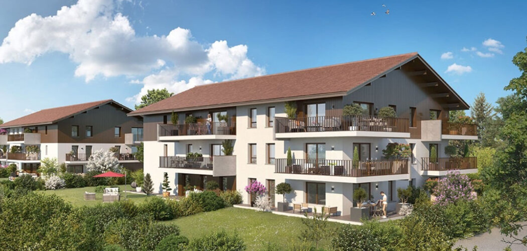 Programme immobilier neuf Le Sizain - Thonon-les-Bains à proximité de la gare (74200) - Référence : 13124