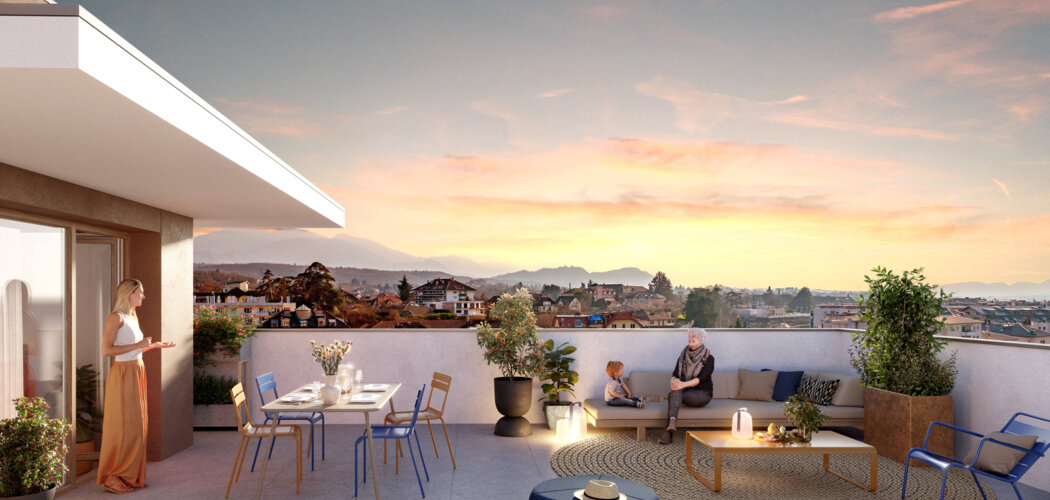 Programme immobilier neuf L'Arpitan - Thonon-les-Bains à proximité du port (74200) - Référence : 16159