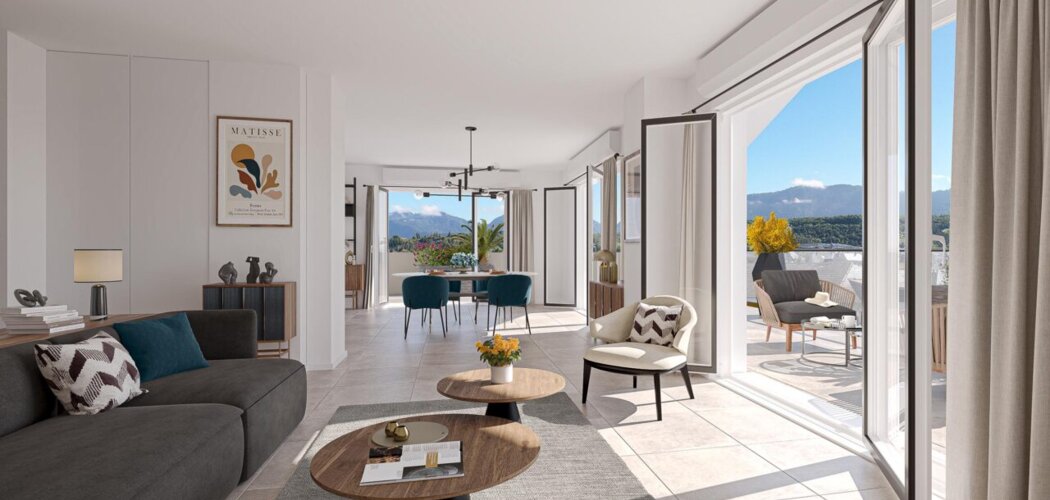 Programme immobilier neuf XIII Concise - Thonon-les-Bains : appartements neufs du 2 au 5 pièces à 10 min du port (74200) - Référence : 15390