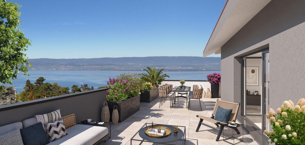 Programme immobilier neuf XIII Concise - Thonon-les-Bains : appartements neufs du 2 au 5 pièces à 10 min du port (74200) - Référence : 15390