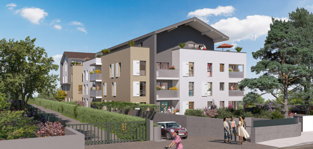 Programme immobilier neuf XIII Concise - Thonon-les-Bains : appartements neufs du 2 au 5 pièces à 10 min du port (74200) - Référence : 15390