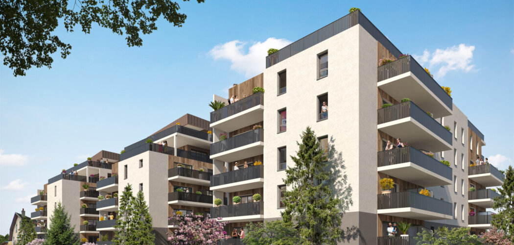 Programme immobilier neuf Le Belvédère du Léman - Thonon-les-Bains : appartements neufs du studio au 5 pièces proche de l’hypercentre et du lac (74200) - Référence : 14953