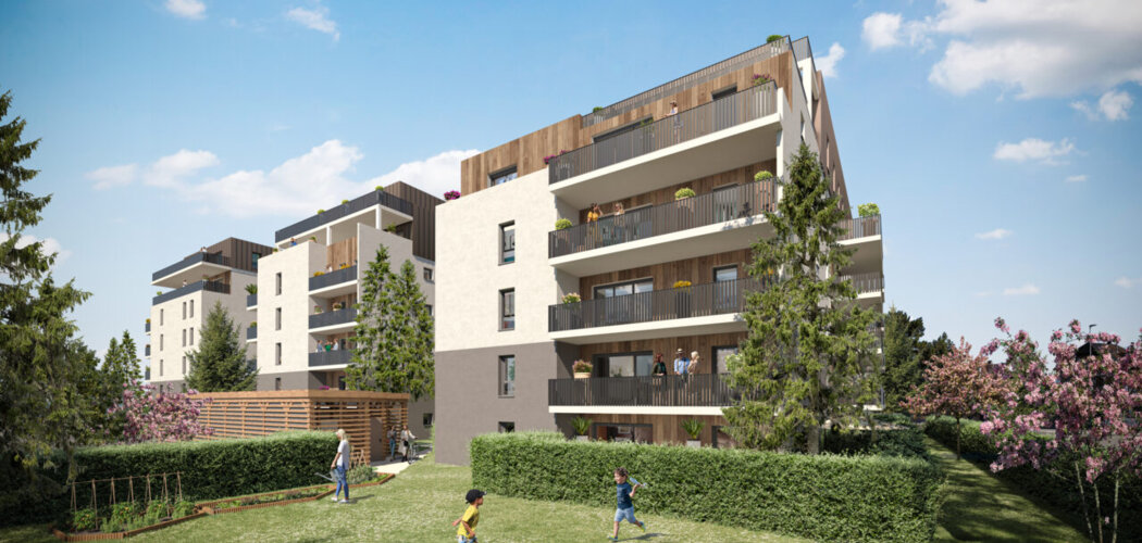 Programme immobilier neuf Le Belvédère du Léman - Thonon-les-Bains : appartements neufs du studio au 5 pièces proche de l’hypercentre et du lac (74200) - Référence : 14953