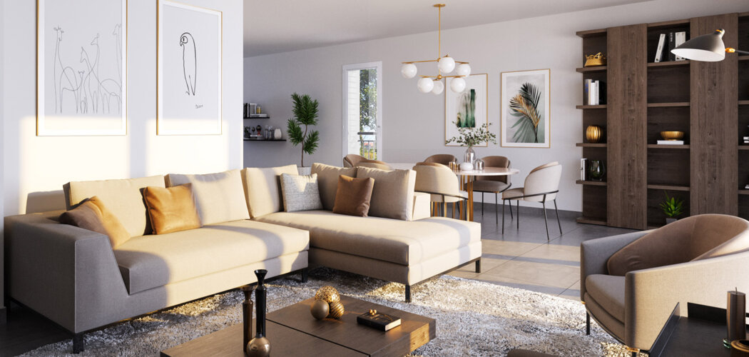 Programme immobilier neuf HELIOS - Thonon les Bains appartements proches Léman Express et port (74200) - Référence : 17481