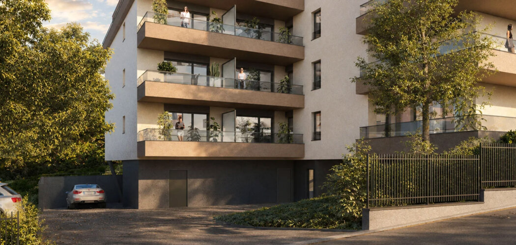 Programme immobilier neuf HELIOS - Thonon les Bains appartements proches Léman Express et port (74200) - Référence : 17481
