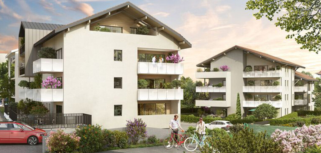 Programme immobilier neuf MELLONIA - Thonon-les-Bains cadre verdoyant proche du lac Léman (74200) - Référence : 18271