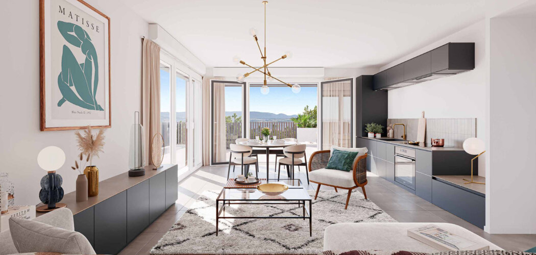 Programme immobilier neuf Les Balcons du Léman - Thonon-les-Bains proche de l’hypercentre (74200) - Référence : 16182