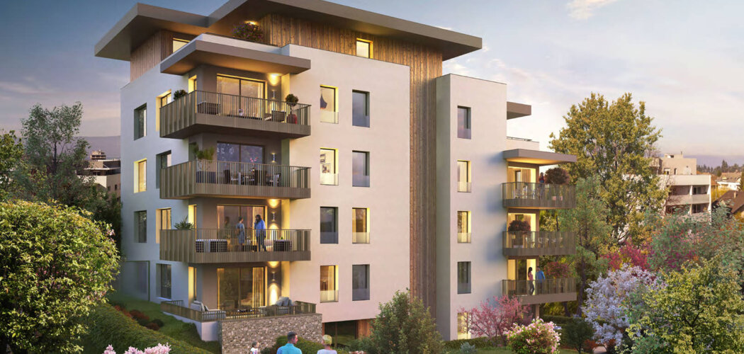 Programme immobilier neuf L’Éloge - Thonon-les-Bains proche du lac Léman (74200) - Référence : 16181