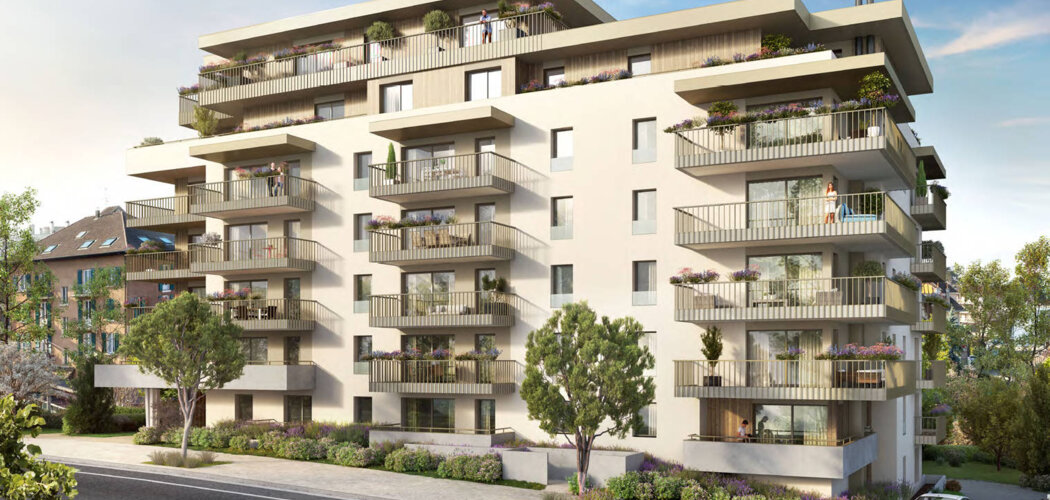 Programme immobilier neuf L’Éloge - Thonon-les-Bains proche du lac Léman (74200) - Référence : 16181