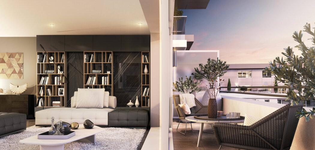 Programme immobilier neuf Dessaix - Thonon-les-Bains résidence neuve en cœur de ville (74200) - Référence : 17687