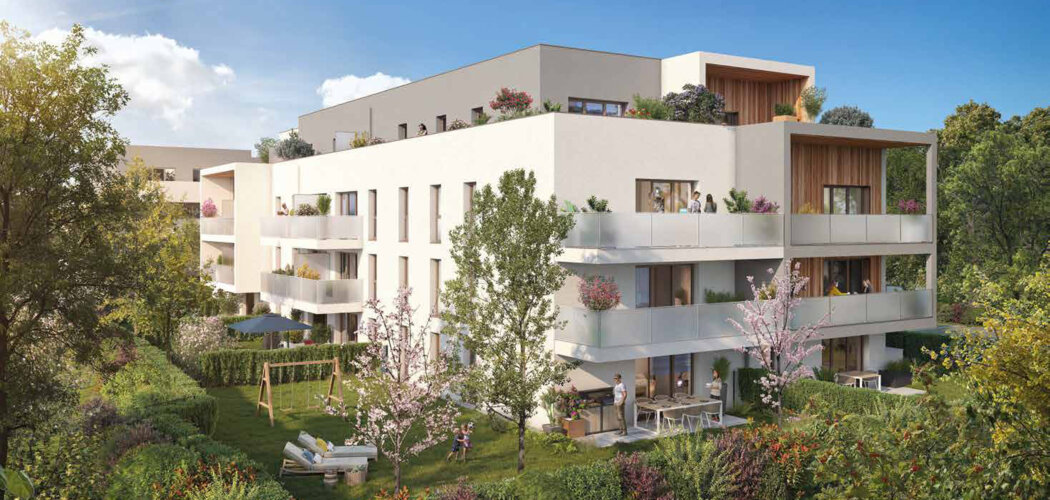 Programme immobilier neuf Arôme - Thorigné-Fouillard à moins de 20 min en bus du métro Cesson (35235) - Référence : 15255