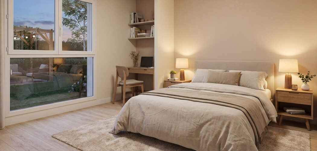 Programme immobilier neuf LES CARRES D'ORCHEZ - Thyez Duplex-Jardins entre Genève et Chamonix (74300) - Référence : 14027