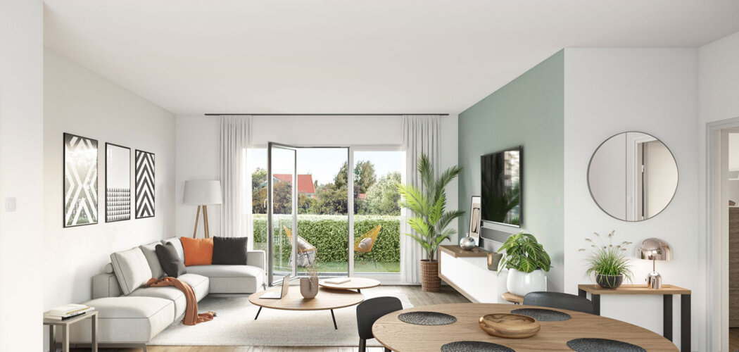 Programme immobilier neuf L’ORÉE DU TISSAGE - Tignieu Jameyzieu appartements avec jardin proche commerces (38230) - Référence : 17560