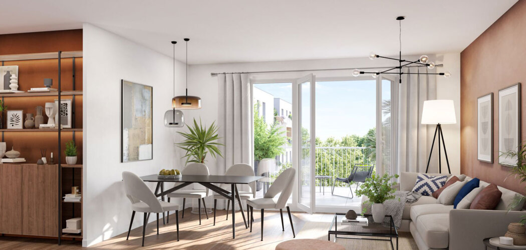Programme immobilier neuf L’ORÉE DU TISSAGE - Tignieu Jameyzieu appartements avec jardin proche commerces (38230) - Référence : 17560