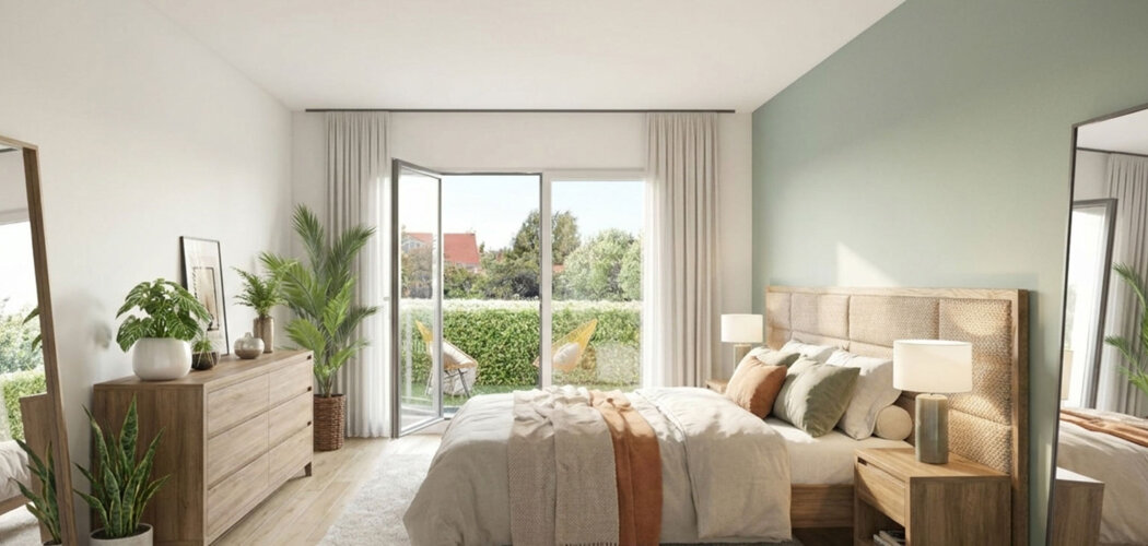 Programme immobilier neuf L’ORÉE DU TISSAGE - Tignieu Jameyzieu appartements avec jardin proche commerces (38230) - Référence : 17560