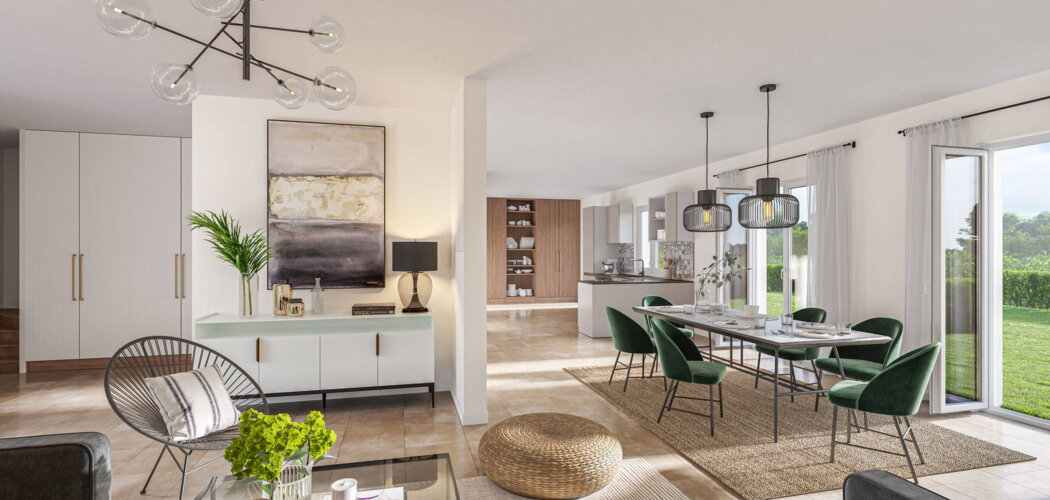 Programme immobilier neuf Les Jardins de la Rochette - Titre : La Rochette : 23 maisons neuves avec jardin dans un quartier familial (77000) - Référence : 14820