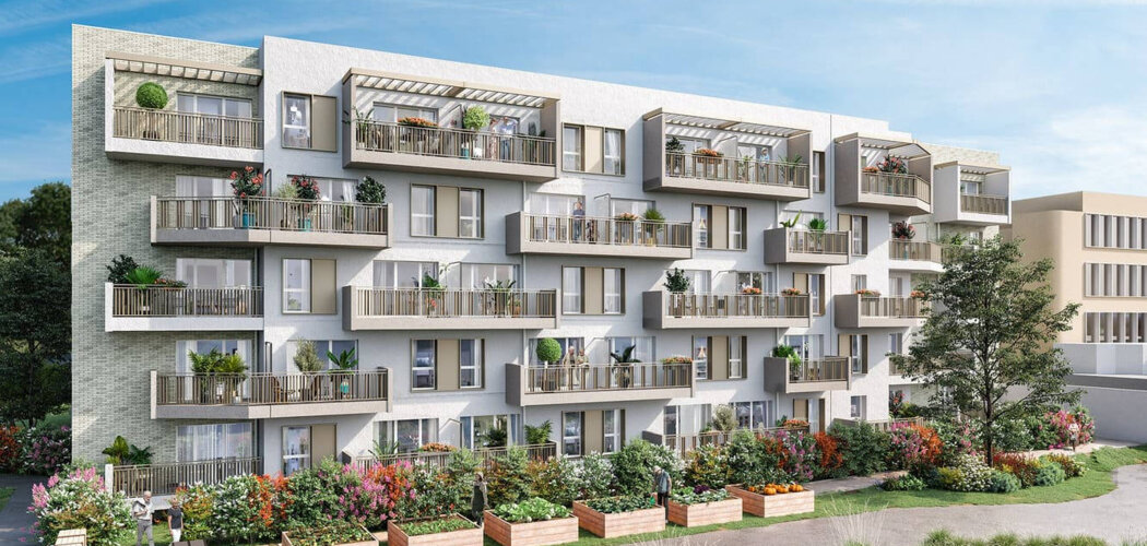 Programme immobilier neuf CONFLUENCE - Titre : Montereau-Fault-Yonne : résidence séniors proche du centre-ville et des commodités (77130) - Référence : 14824
