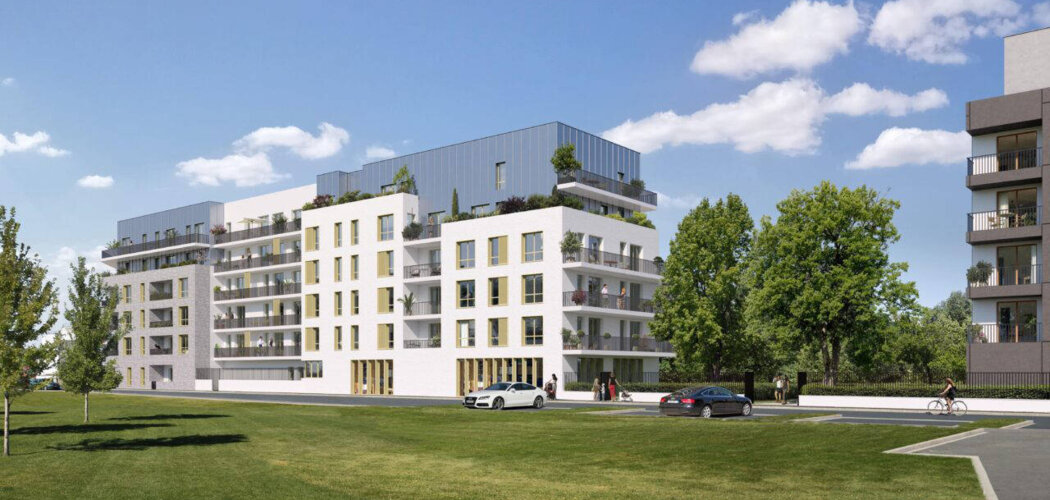 Programme immobilier neuf Les Terrasses Renelle - Titre : Stains : appartements neufs du 2 au 5 pièces proche du Parc de La Courneuve (93240) - Référence : 14907