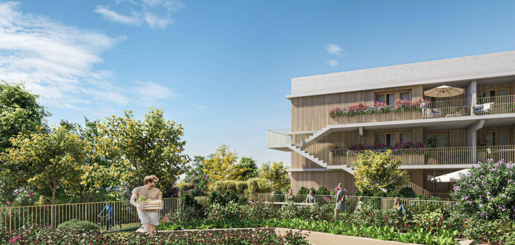 Programme immobilier neuf AVA NOVA - Titre : Toulouse : appartements neufs traversants dans le quartier Saint-Martin du Touch (31000) - Référence : 7326