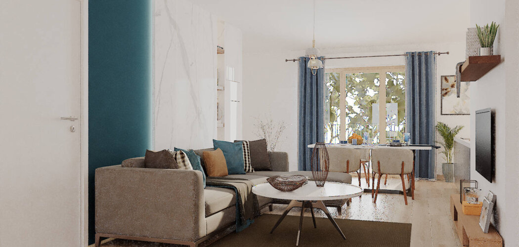 Programme immobilier neuf AVA NOVA - Titre : Toulouse : appartements neufs traversants dans le quartier Saint-Martin du Touch (31000) - Référence : 7326