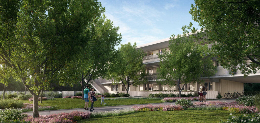 Programme immobilier neuf AVA NOVA - Titre : Toulouse : appartements neufs traversants dans le quartier Saint-Martin du Touch (31000) - Référence : 7326