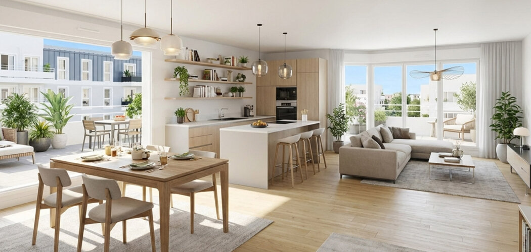 Programme immobilier neuf PLAINE NATURE - Torcy appartements près du RER A (77200) - Référence : 16288