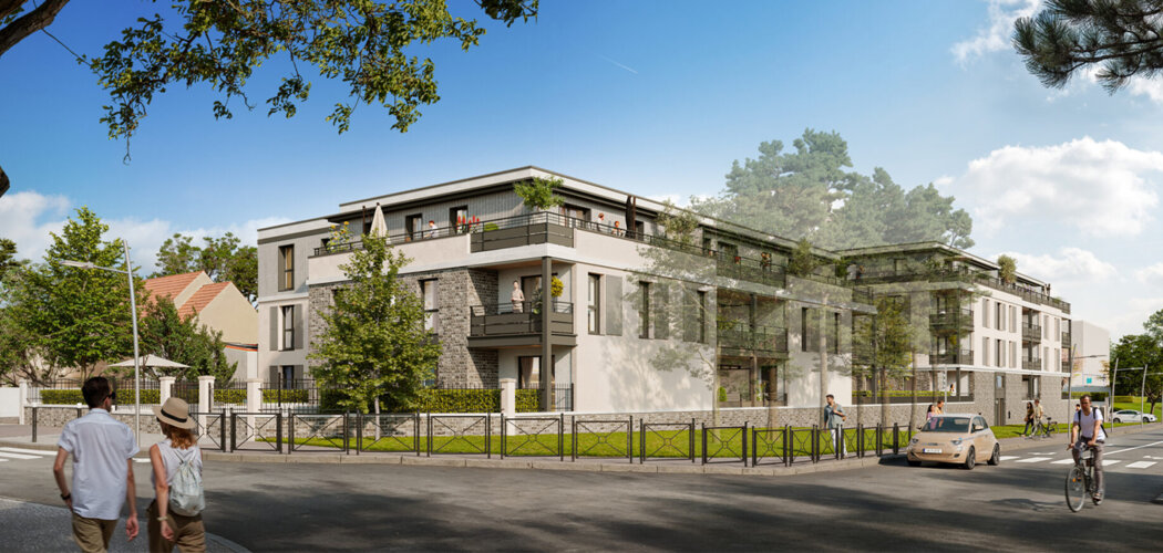 Programme immobilier neuf Les Jardins d'Aragon - Torcy proche centre ville et  du RER A (77200) - Référence : 16287