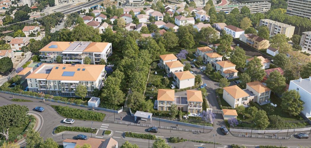 Programme immobilier neuf DOMAINE DE CAMPION - Toulon au cœur d’un parc d’exception près des  commodités (83000) - Référence : 13282