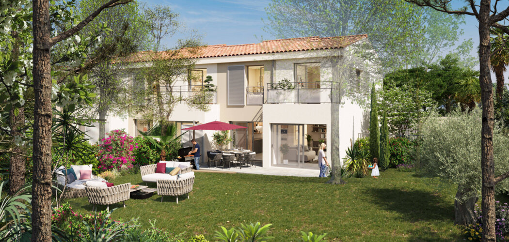Programme immobilier neuf DOMAINE EDEN DU CAP - Toulon en plein quartier du Cap Brun (83000) - Référence : 16945