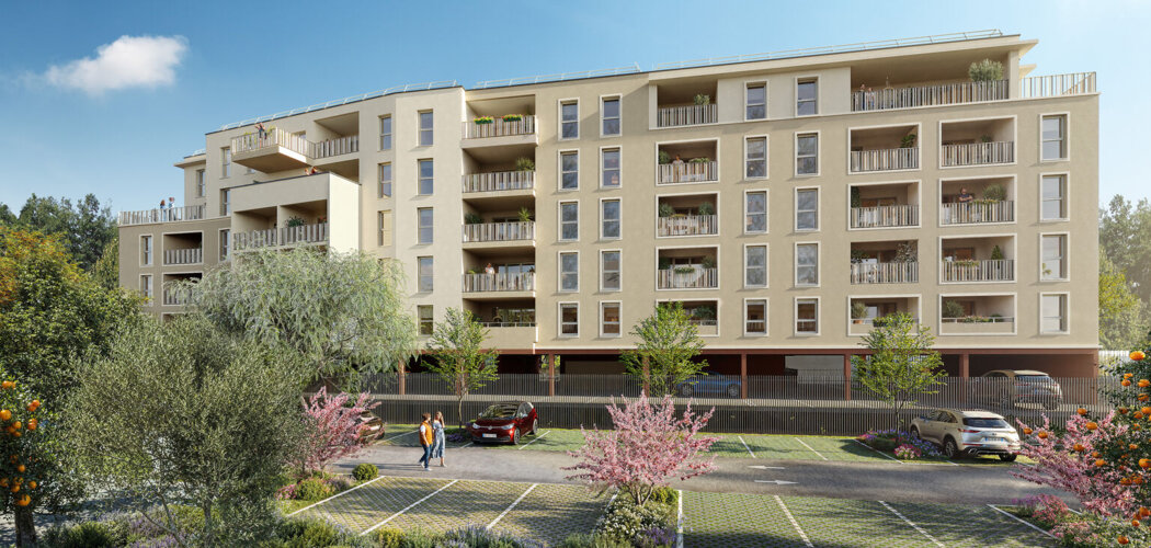 Programme immobilier neuf LE ROSALIA - Toulon port et plages à quelques minutes (83000) - Référence : 18318