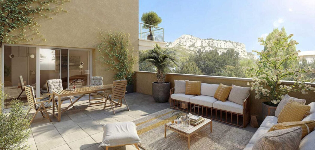 Programme immobilier neuf JARDIN BONFANTE - Toulon quartier Bonfante-Florane proche plages (83000) - Référence : 16434