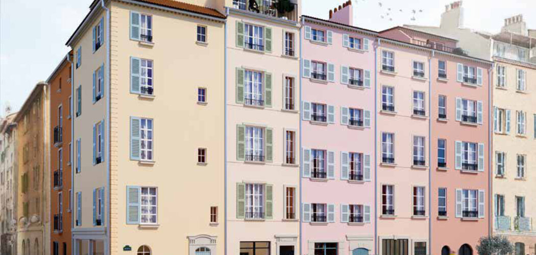 Programme immobilier neuf Ilot Besagne - Toulon réhabilitation à deux pas du centre historique (83000) - Référence : 10793