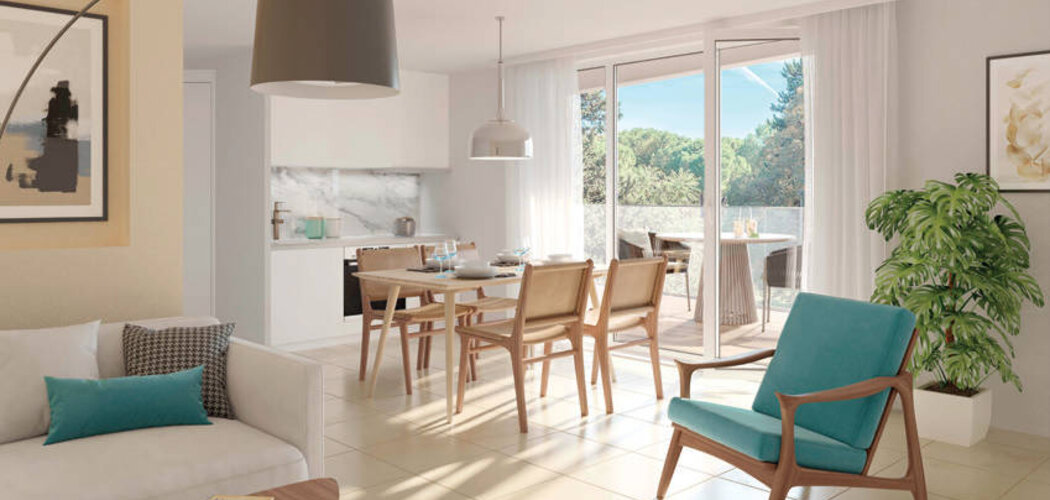 Programme immobilier neuf PANDO - Toulouse : 25 appartements neufs T2–T4 à 10 min de vélo de l'Oncopole (31000) - Référence : 9333