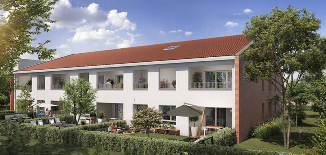Programme immobilier neuf Villa Amelia - Toulouse : 30 logements neufs T2–T5 à 7 min du métro Borderouge (31000) - Référence : 15828