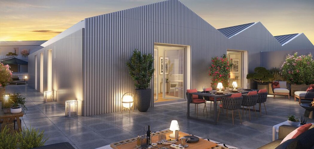 Programme immobilier neuf Fresh Touch - Toulouse : 85 appartements neufs contemporains près de la gare Saint-Martin-du-Touch (31000) - Référence : 18029