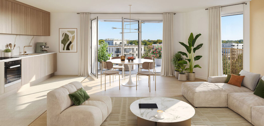 Programme immobilier neuf Horizon Boisé - Toulouse à côté de la future ligne C du métro (31000) - Référence : 16704