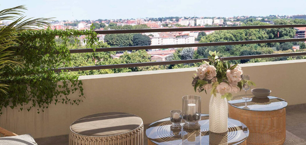 Programme immobilier neuf L’IDYLLE - Toulouse à deux pas de la Prairie des Filtres (31000) - Référence : 16494