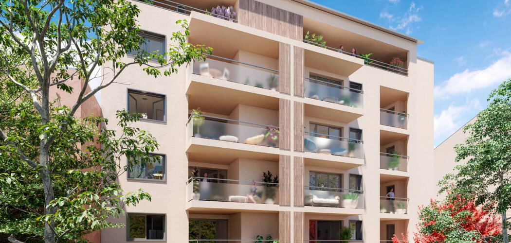 Programme immobilier neuf L’IDYLLE - Toulouse à deux pas de la Prairie des Filtres (31000) - Référence : 16494