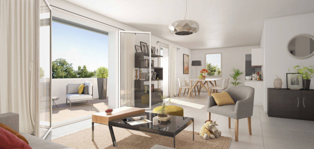 Programme immobilier neuf Le Cyprien - Rive Gauche - Toulouse à deux pas du métro A (31000) - Référence : 16097
