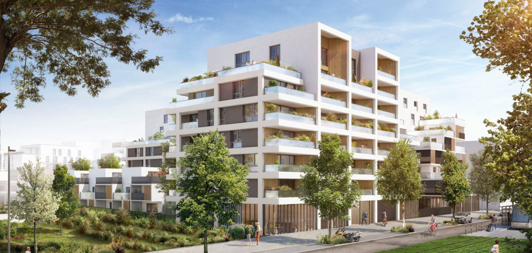 Programme immobilier neuf SUZAN GARDEN - Toulouse : appartements et maisons neuves du 2 au 5 pièces proche du Parc Alalouf (31000) - Référence : 16928