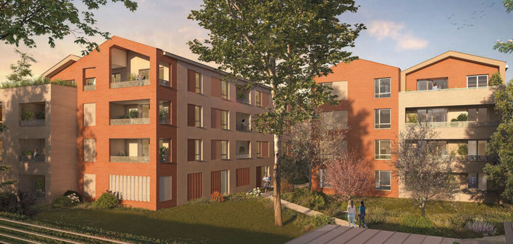 Programme immobilier neuf VILLA AMAYA - Toulouse appartements lumineux au nord de la ville (31000) - Référence : 17942