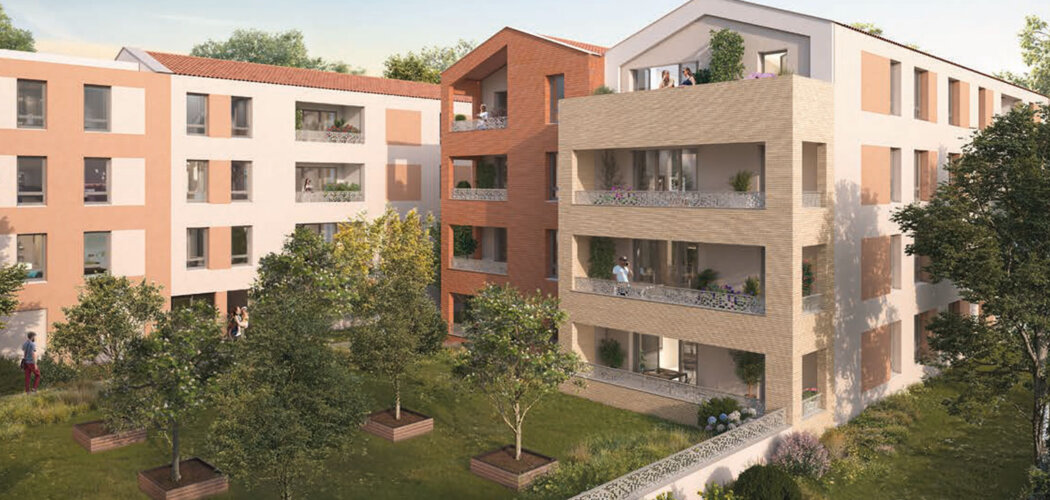 Programme immobilier neuf VILLA AMAYA - Toulouse appartements lumineux au nord de la ville (31000) - Référence : 17942