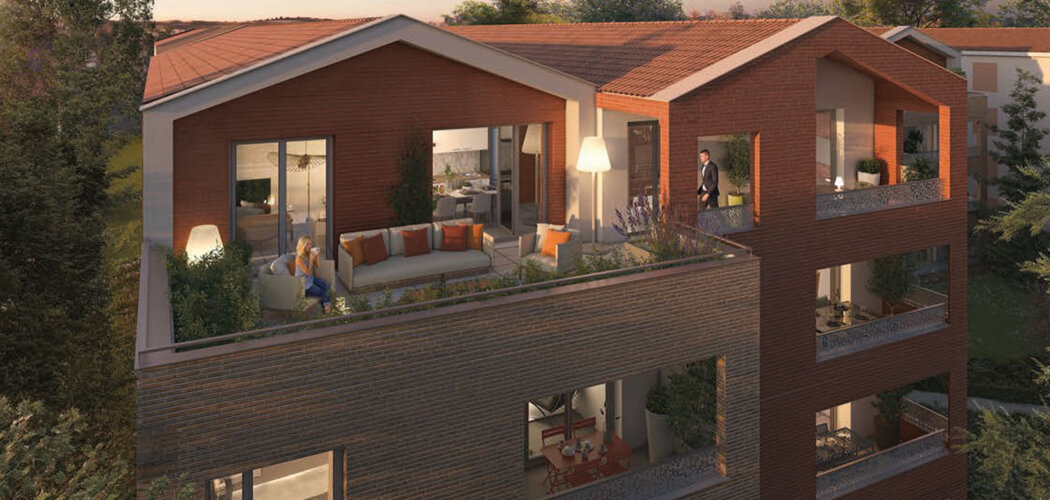 Programme immobilier neuf VILLA AMAYA - Toulouse appartements lumineux au nord de la ville (31000) - Référence : 17942
