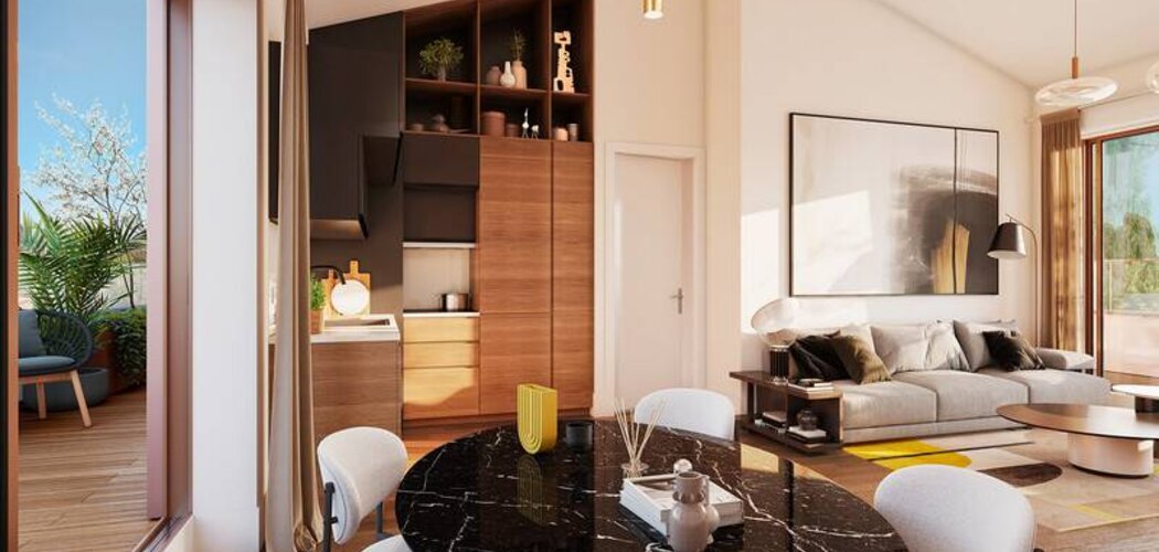 Programme immobilier neuf Allée Gloria - Toulouse : appartements neufs à 12 min du jardin Pierre Goudouli, vues panoramiques et éligibilité PTZ (31000) - Référence : 14845