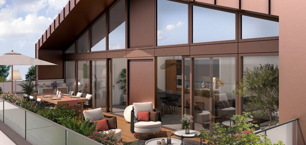 Programme immobilier neuf Allée Gloria - Toulouse : appartements neufs à 12 min du jardin Pierre Goudouli, vues panoramiques et éligibilité PTZ (31000) - Référence : 14845