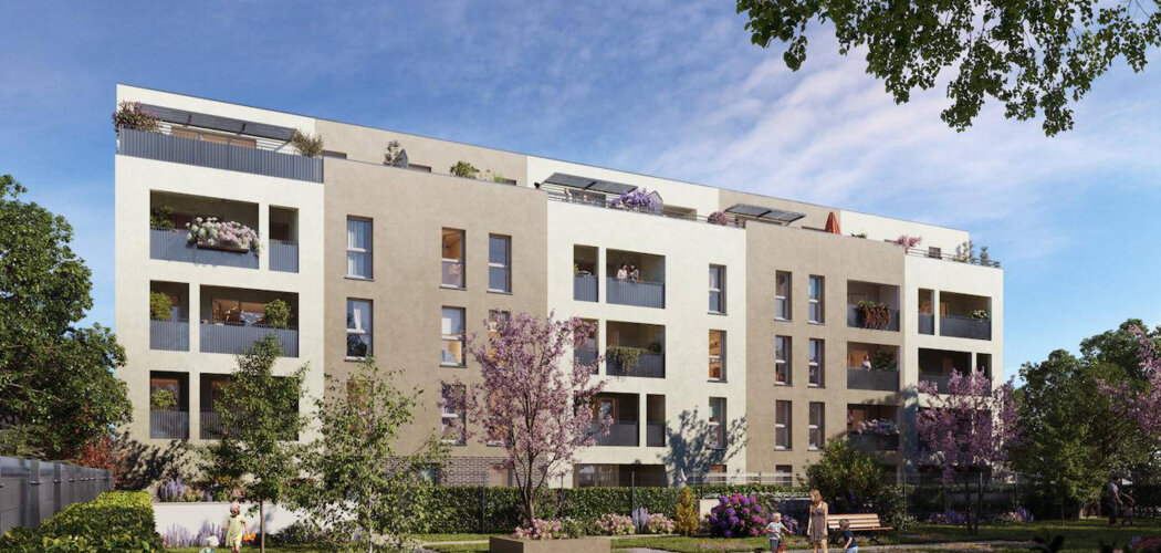 Programme immobilier neuf VIOLETTE DES FAUBOURGS / MINIME LAUTREC - Toulouse : appartements neufs dans le quartier familial des Minimes (31000) - Référence : 7318